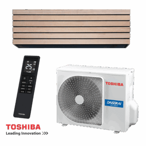 Инверторен климатик Toshiba Super Daiseikai 10 WOOD RAS-B13S4KVDG-E / RAS-13S4AVPG-E