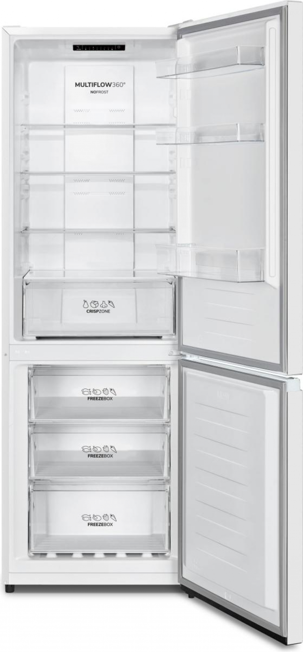 Хладилник с фризер Gorenje NRK6182PW4 - Image 3