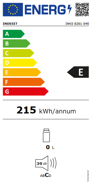 Хладилник с фризер Indesit INKS 8261 S4E - Image 2